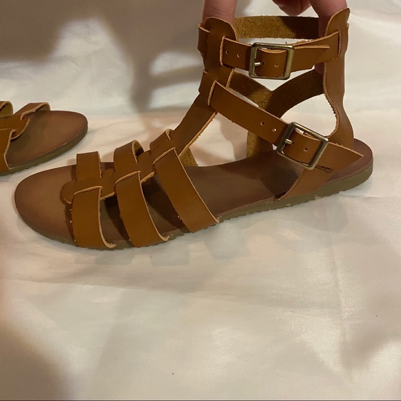 Brown Gladiator Sandal - Picture 2 of 5
